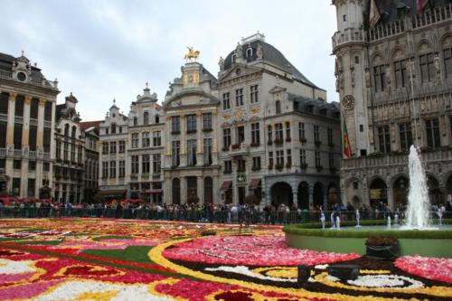 Tapis de fleurs Bruxelles