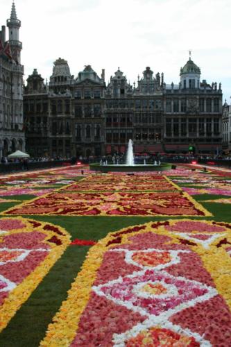 Tapis de fleurs Bruxelles