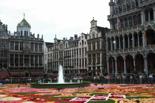 Tapis de fleurs Bruxelles